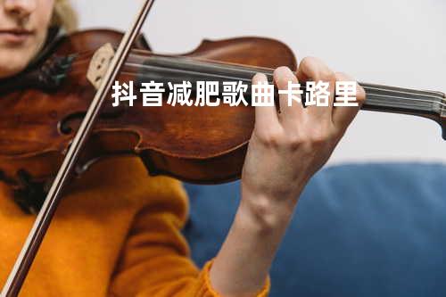 抖音减肥歌曲卡路里