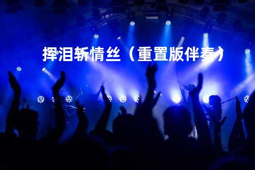 挥泪斩情丝(重置版伴奏)