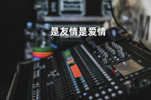 是友情是爱情