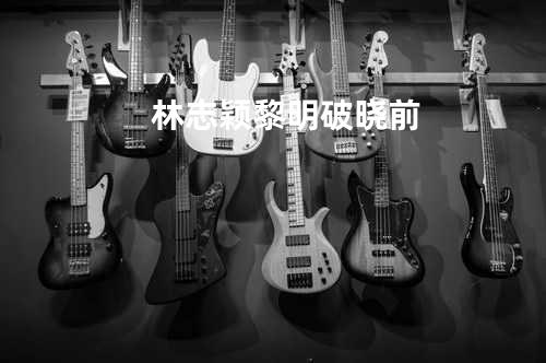 林志颖-黎明破晓前