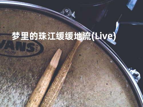 梦里的珠江缓缓地流(Live)