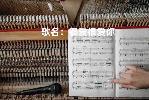 歌名:很爱很爱你