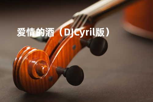 爱情的酒(DJCyril版)