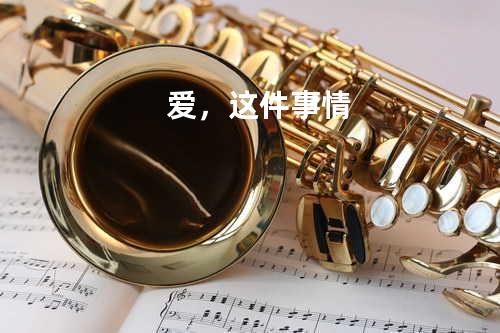 爱,这件事情