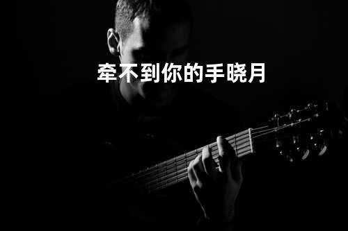 牵不到你的手 - 晓月