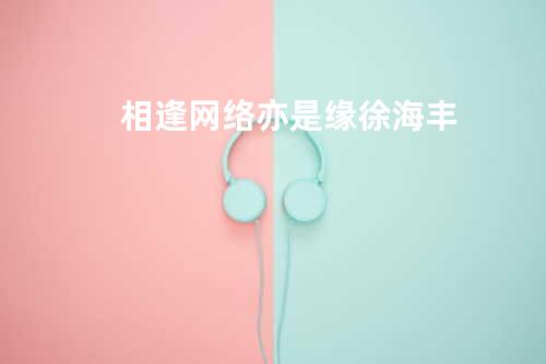 相逢网络亦是缘 - 徐海丰