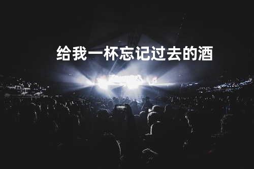 给我一杯忘记过去的酒