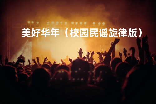 美好华年(校园民谣 旋律版)