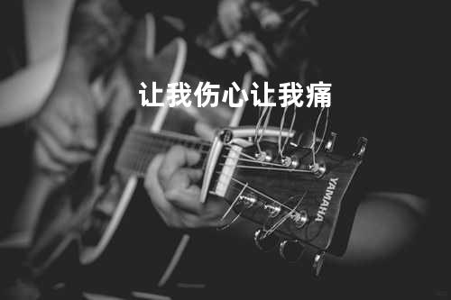 让我伤心让我痛