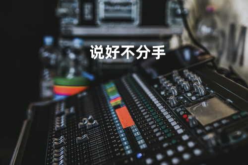 说好不分手