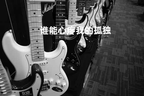 谁能心疼我的孤独