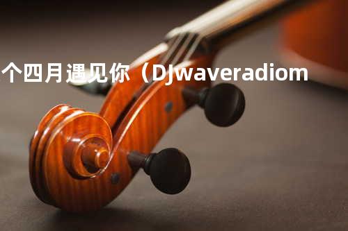 这个四月遇见你(DJ wave radio mix 伴奏)