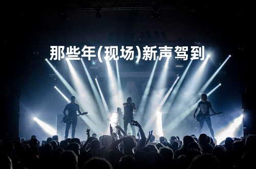 那些年(现场) - 新声驾到