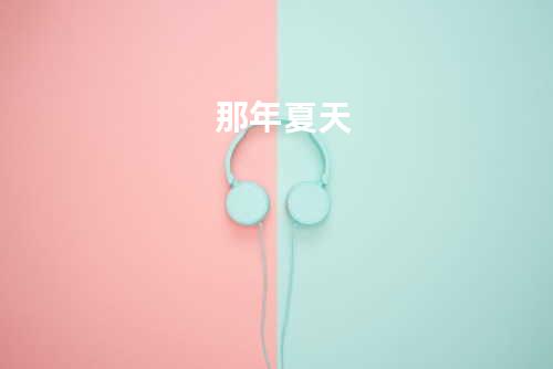 那年夏天