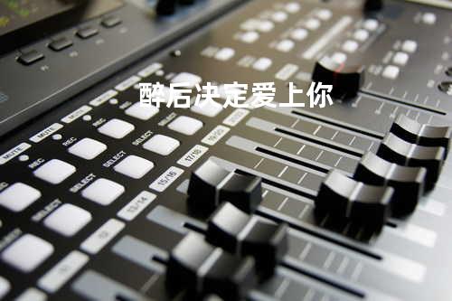 醉后............决定爱上你