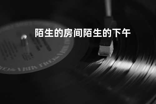 陌生的房间陌生的下午