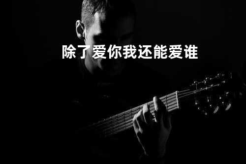 除了爱你我还能爱谁