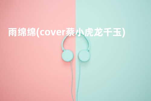 雨绵绵 (cover: 蔡小虎 龙千玉)