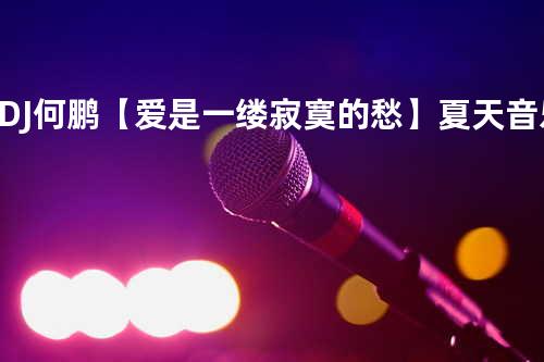 DJ何鹏【爱是一缕寂寞的愁】夏天音乐