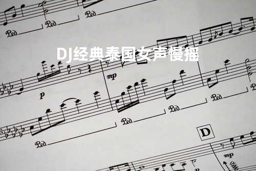 DJ经典泰国女声慢摇