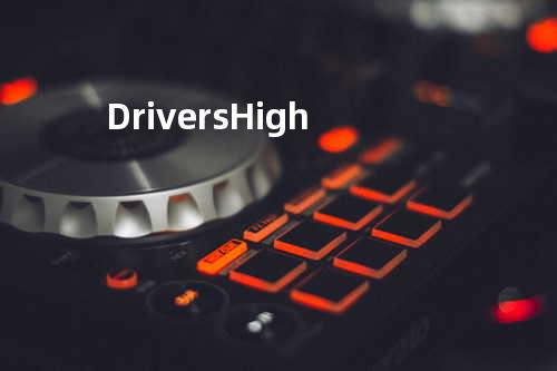 Driver s High