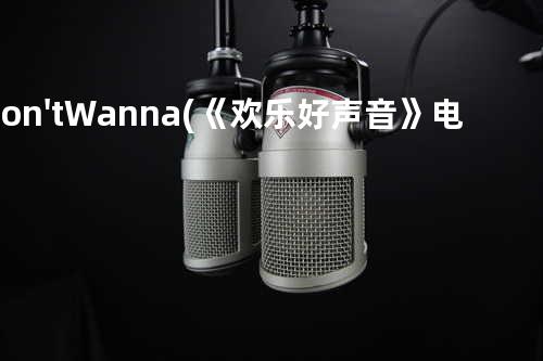 I Don't Wanna (《欢乐好声音》电影插曲)