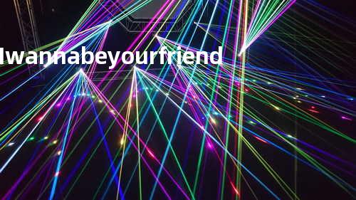 I wanna be your friend