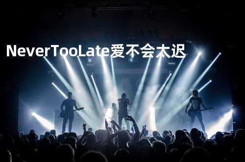 Never Too Late 爱不会太迟