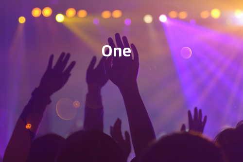 One