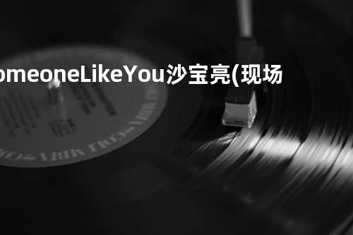 Someone Like You - 沙宝亮(现场版)