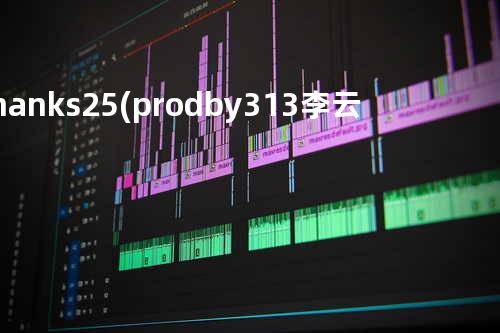 Thanks25(prod by 313李云飞)