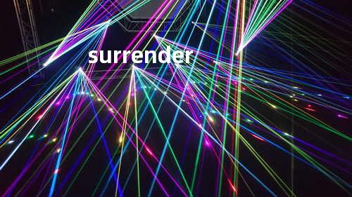 surrender