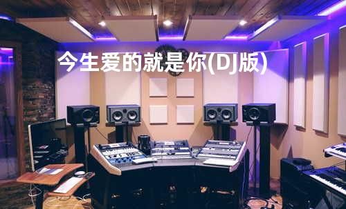 今生爱的就是你 (DJ版)