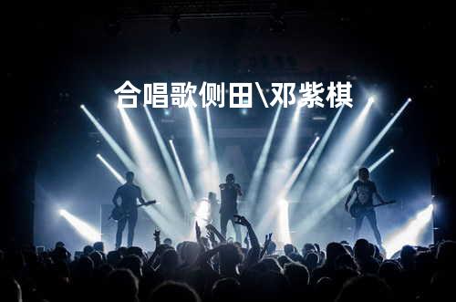 合唱歌 - 侧田\邓紫棋