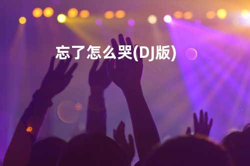 忘了怎么哭 (DJ版)