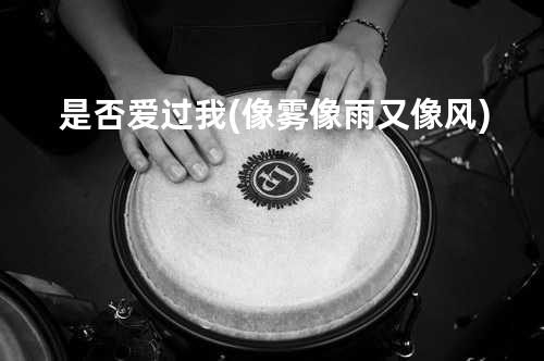 是否爱过我 (像雾像雨又像风)