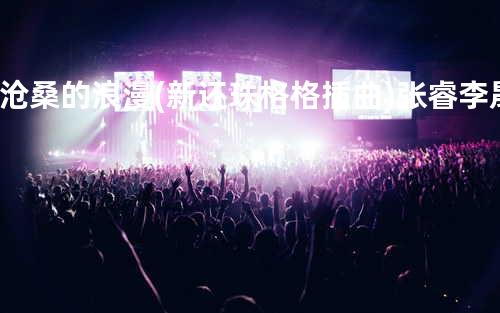 沧桑的浪漫(新还珠格格插曲) -张睿&李晟