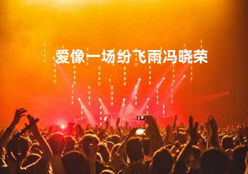 爱像一场纷飞雨 - 冯晓荣