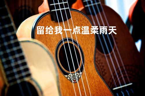 留给我一点温柔 - 雨天