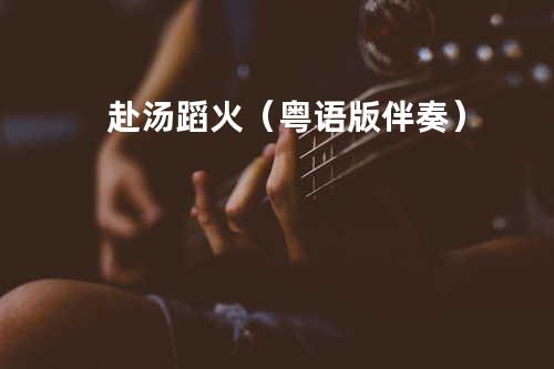 赴汤蹈火(粤语版 伴奏)